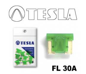 TESLA Плоский предохранитель Low profile MINI FL30A /10шт