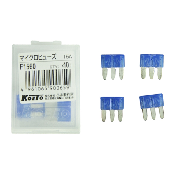 Предохранитель 15А-мини тройной KOITO F1560