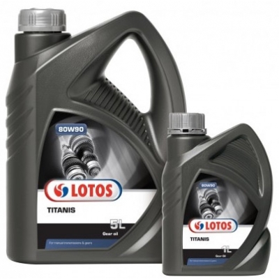 Масло трансмиссионное LOTOS TITANIS API GL-5 SAE 80W-90 5л