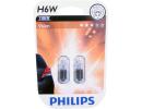 12036B2 PHILIPS Комплект галогенных ламп блистер 2шт H6W 12V 6W BAX9S