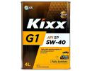 KIXX G1 SP 5W40 4L МАСЛО МОТОРНОЕ _ API: SP  Fully Synthetic