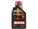 MOTUL 5W30 (1L) 8100 X-CLEAN EFE МАСЛО МОТОРНОЕ\API SN;BMW LL-04;DEXOS2;MB 229.5