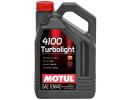 MOTUL 10W40 (5L) 4100 TURBOLIGHT МАСЛО МОТОРНОЕ\ACEA A3/B4;API SN;MB 229.3;RN0700  (замена 108645)