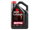112933 MOTUL 10W40 (4L) 4100 TURBOLIGHT МАСЛО МОТОРНОЕ\ACEA A3/B4;API SN;MB 229.3;RN0700  (замена 109462)