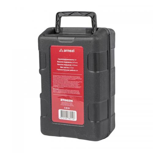 R7100210 Домкрат гидравлический бутылочный 6т 207-402мммм в кейсе