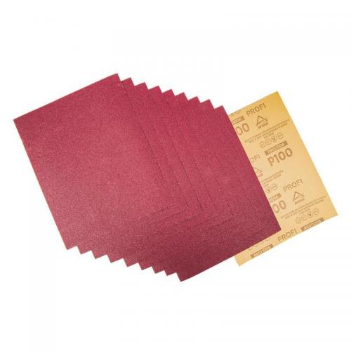 R8011008 Бумага наждачная водостойкая 230x280 мм P100 Profi (10шт)