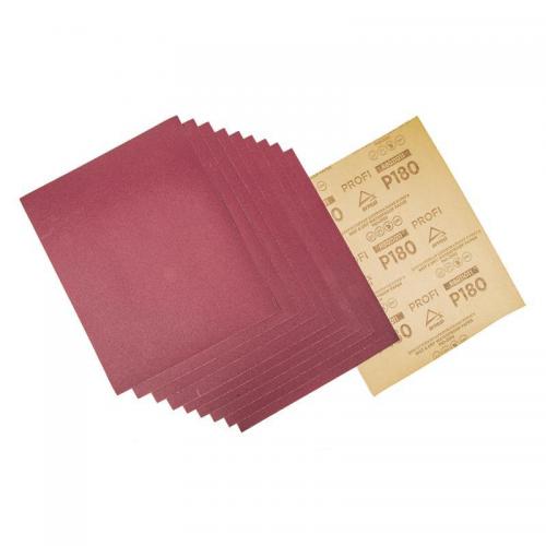 R8011011 Бумага наждачная водостойкая 230x280 мм P180 Profi (10шт)