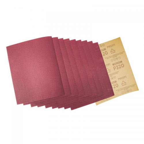 R8011015 Бумага наждачная водостойкая 230x280 мм P320 Profi (10шт)