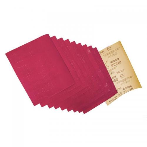 R8011022 Бумага наждачная водостойкая 230x280 мм P1500 Profi (10шт)