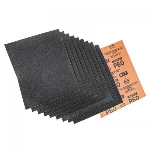 R8011056 Бумага наждачная водостойкая 230x280 мм P60 DIY (10шт)