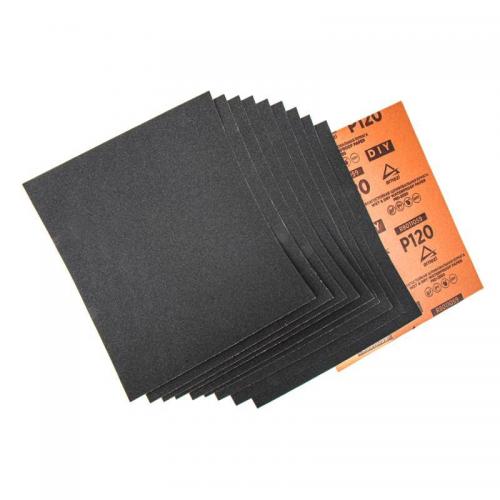 R8011059 Бумага наждачная водостойкая 230x280 мм P120 DIY (10шт)