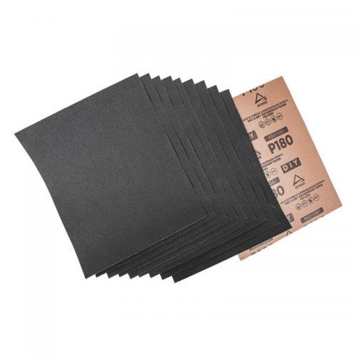 R8011061 Бумага наждачная водостойкая 230x280 мм P180 DIY (10шт)