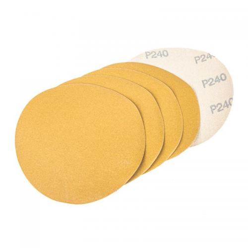 R8010013 Круг абразивный (шлифовальный) d=125 мм P240 под липучку (5шт)