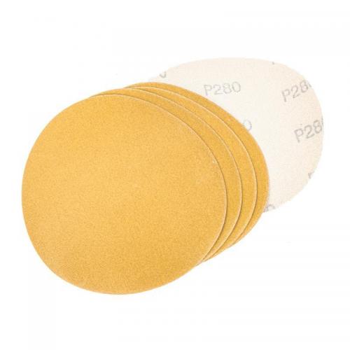 R8010014 Круг абразивный (шлифовальный) d=125 мм P280 под липучку (5шт)