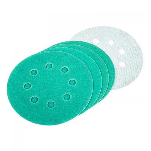 R8010050 Круг абразивный (шлифовальный) d=125 мм P150 с 8 отверстиями под липучку (5шт)