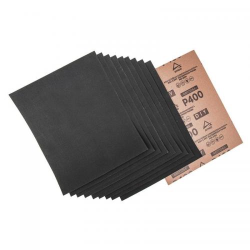 R8011066 Бумага наждачная водостойкая 230x280 мм P400 DIY (10шт)