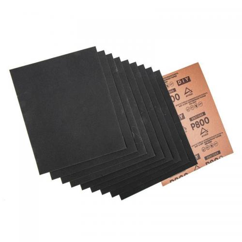 R8011069 Бумага наждачная водостойкая 230x280 мм P800 DIY (10шт)