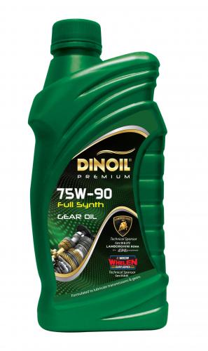 DINOIL PREMIUM 75W90 SYNTH 1L МАСЛО ТРАНСМИССИОННОЕ_ API GL4_GL5, MIL-L-2105D, ZF TE-ML 05B_12B_17B