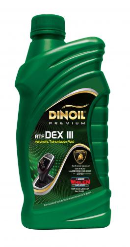 DINOIL ATF DEX III 1L МАСЛО ТРАНСМИССИОННОЕ_ GM DEXRON III  H_G_F, MB 236.1(5), ZF TE-ML 02F_04D_09