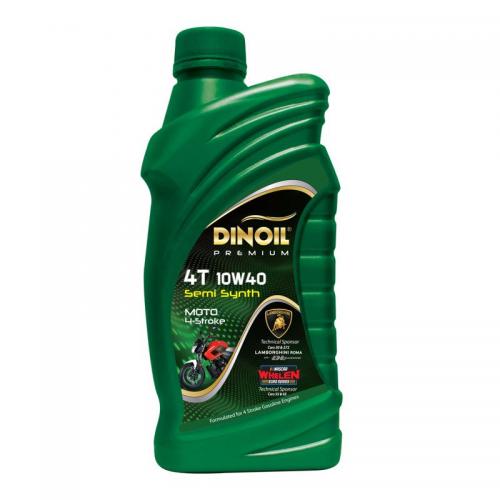 DINOIL PREMIUM 4T MOTO 10W40 1L МАСЛО МОТОРНОЕ\ API SL,  JASO MA2, SEMI SYNTH