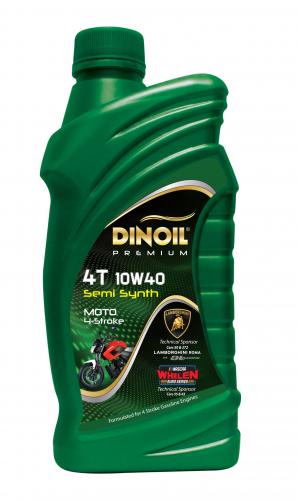 DINOIL PREMIUM 4T MOTO 10W40 1L МАСЛО МОТОРНОЕ\ API SL,  JASO MA2, SEMI SYNTH