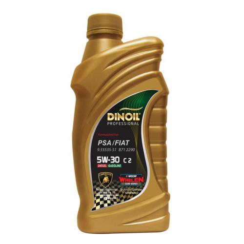DINOIL PSA/FIAT 5W30 1L МАСЛО МОТОРНОЕ\API SN/CF,ACEA C2,FIAT 9.55535-S1,PSA B71 2290, IVECO 18-1811