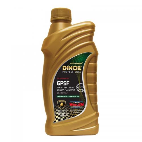 DINOIL GPSF 1L ЖИДКОСТЬ ГИДРАВЛИЧЕСКАЯ_GREEN POWER STEERING, ISO 7308, DIN 51524 Part 2,MB 343(345)