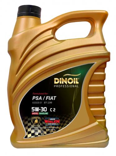 DINOIL PSA/FIAT 5W30 5L МАСЛО МОТОРНОЕ\API SN/CF,ACEA C2,FIAT 9.55535-S1,PSA B71 2290, IVECO 18-1811