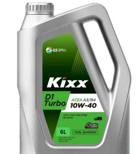 KIXX D1 Turbo A3/B4 10W40 6L МАСЛО МОТОРНОЕ \ ACEA A3/B4/E7, API CI-4/SL MB 228.3, Volvo VDS-3