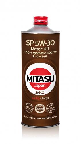 MITASU 5W30 1L МАСЛО МОТОРНОЕ GOLD Plus SP\ API SP;  ILSAC GF-6A; dexos1 Gen 2;  100% Synthetic