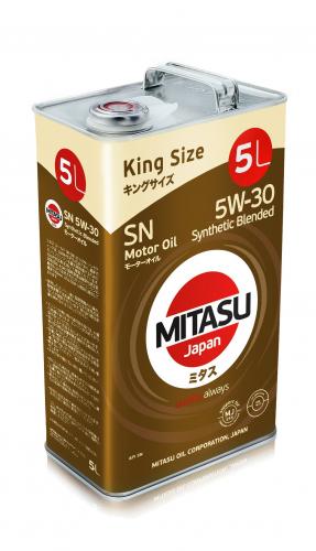 MITASU 5W30 5L МАСЛО МОТОРНОЕ MOTOR OIL SN/SP \ API SN/SP; ILSAC GF-6A; Synthetic Blended