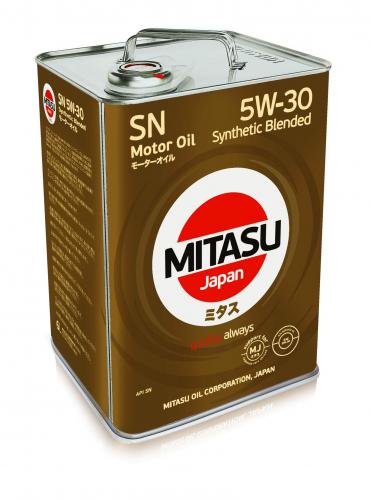 MITASU 5W30 6L МАСЛО МОТОРНОЕ MOTOR OIL SN/SP \ API SN/SP; ILSAC GF-6A; Synthetic Blended