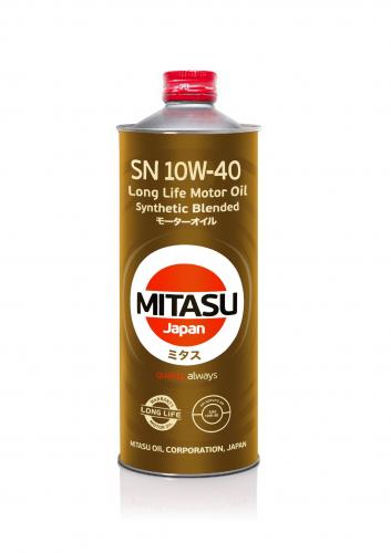 MITASU 10W40 1L МАСЛО МОТОРНОЕ MOTOR OIL LL SN\API SN/CF; ACEA A3/B4; MB229.3; RN0710; VW502(505).00