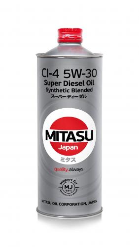 MITASU 5W30 1L МАСЛО МОТОРНОЕ ГРУЗ. SUPER DIESEL CI-4 \API CI-4/CH-4/CG-4/CF; ACEA А3/B4/E7;