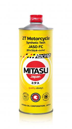 MITASU RACING 2T 1L МАСЛО МОТОРНОЕ ДЛЯ МОТОТЕХНИКИ JASO FC