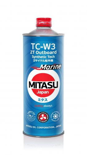 MITASU MARINE OUTBOARD 2T 1L  МАСЛО ДЛЯ ЛОДОЧНЫХ МОТОРОВ TC-W3