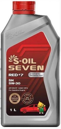 S-OIL 7 RED #7 SN 5W30 1L МАСЛО МОТОРНОЕ \ API SN/CF, API SN/RC, ILSAC GF-5