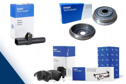 Поступление продукции бренда Delphi на склад компании Автобай