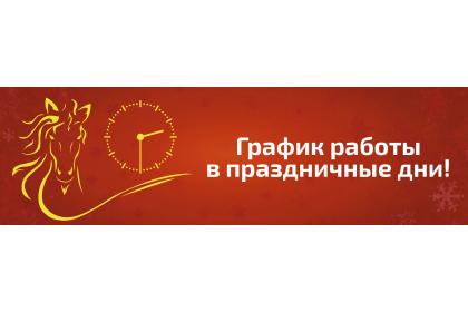 График работы в праздничные дни!