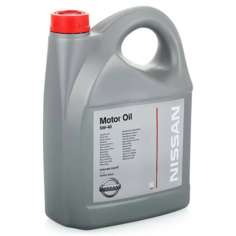 OE NISSAN 5W40 5L МАСЛО МОТОРНОЕ \ API: SN/CF; ACEA: A3/B4